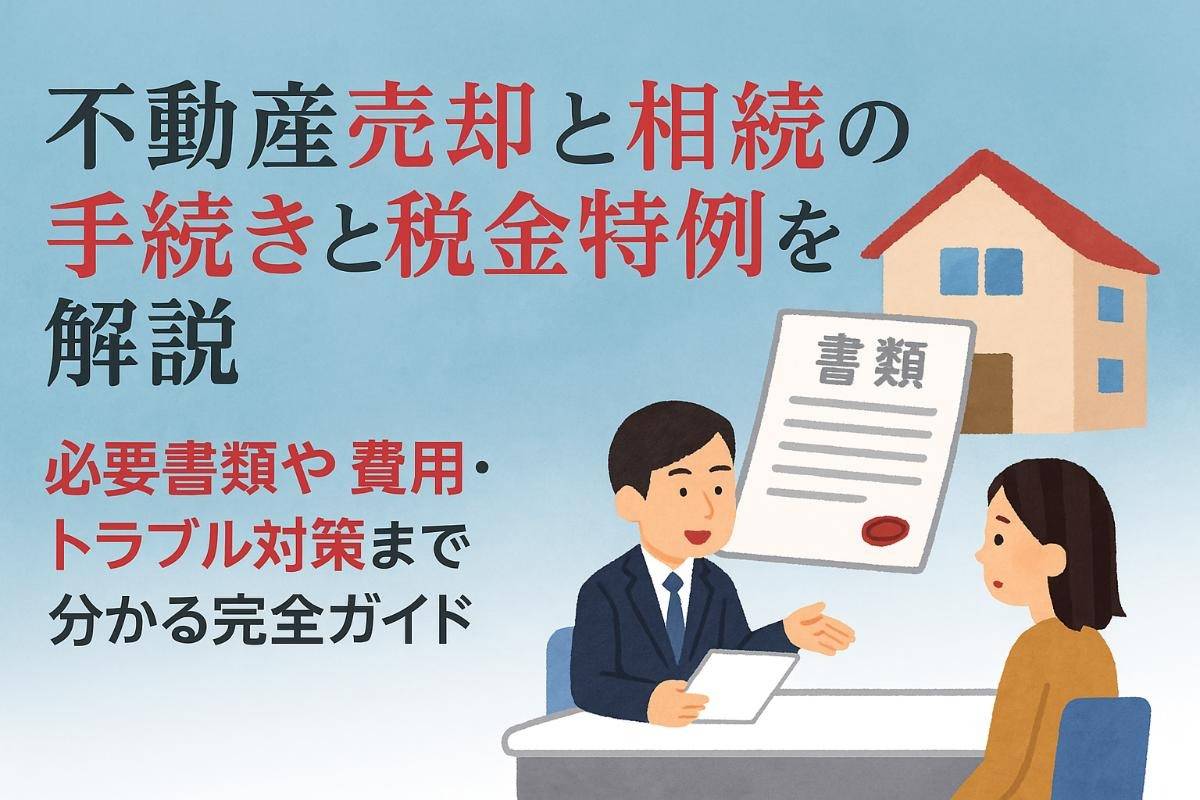 不動産売却と相続の手続きと税金特例を解説｜必要書類や費用・トラブル対策まで分かる完全ガイド | ブログ | 神奈川県小田原市の不動産・不動産 ...