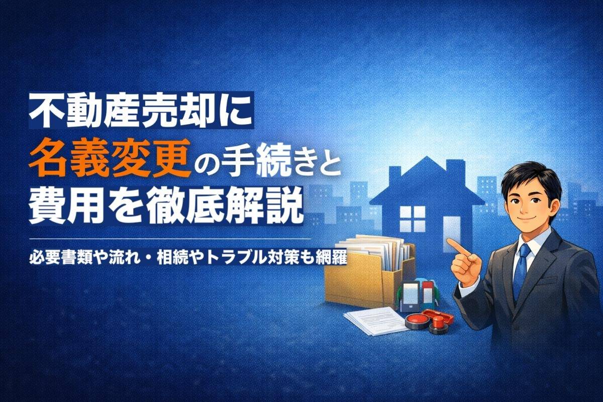 不動産売却に名義変更の手続きと費用を徹底解説｜必要書類や流れ・相続やトラブル対策も網羅 | ブログ | 神奈川県小田原市の不動産・不動産売買 ...