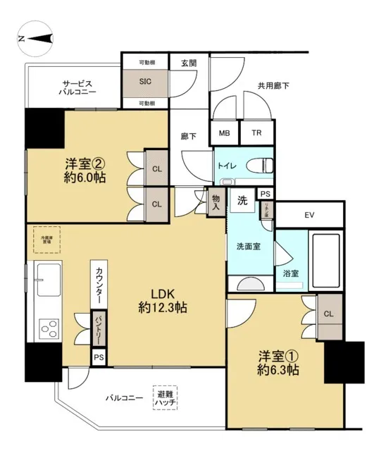 リナージュ小田原栄町 5階 2LDK