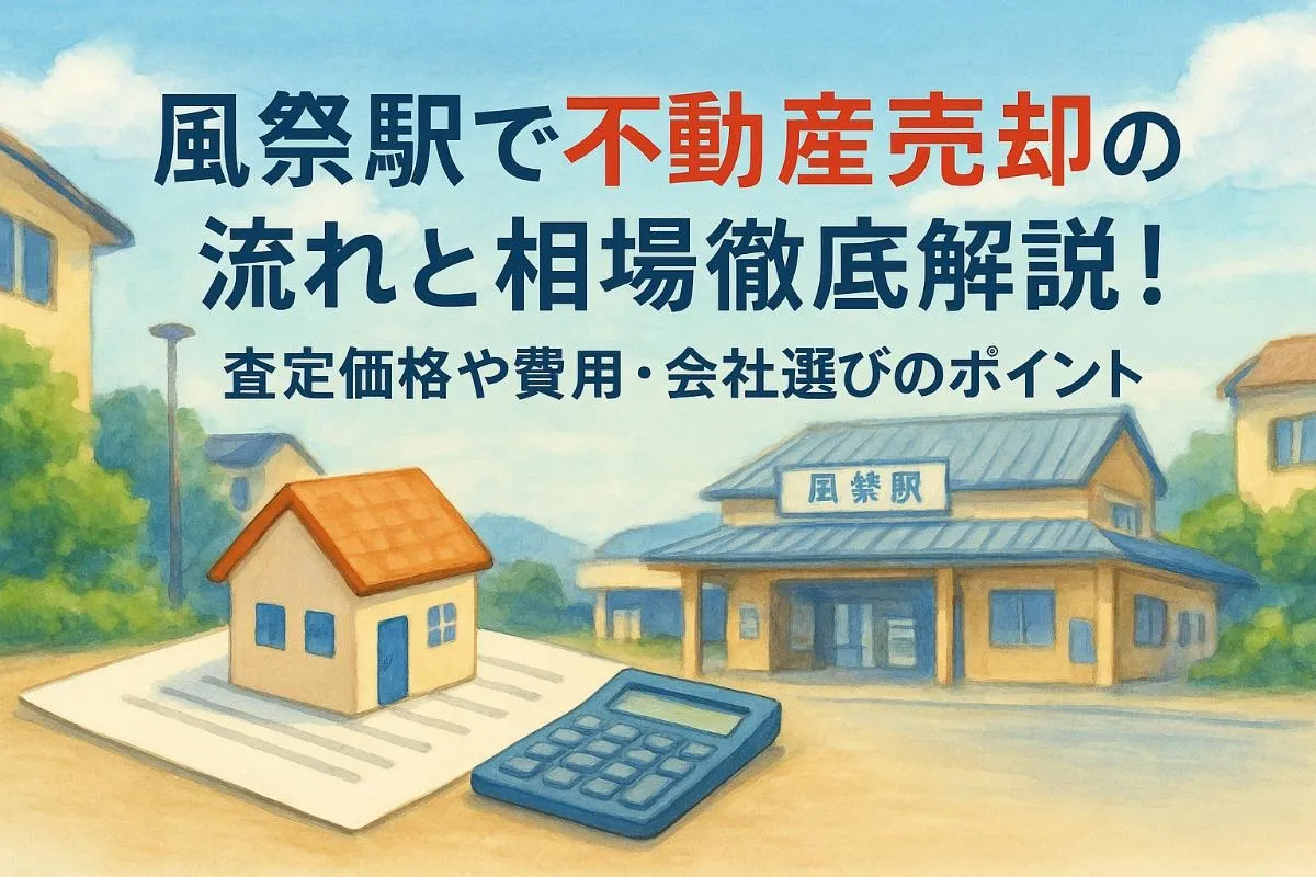 風祭駅で不動産売却の流れと相場徹底解説！査定価格や費用・会社選びのポイント