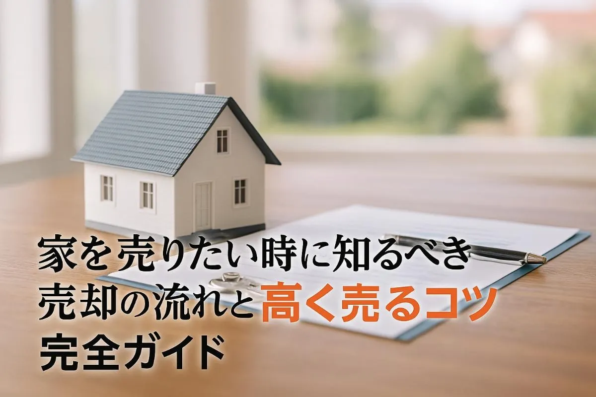 家を売りたい時に知るべき売却の流れと高く売るコツ完全ガイド