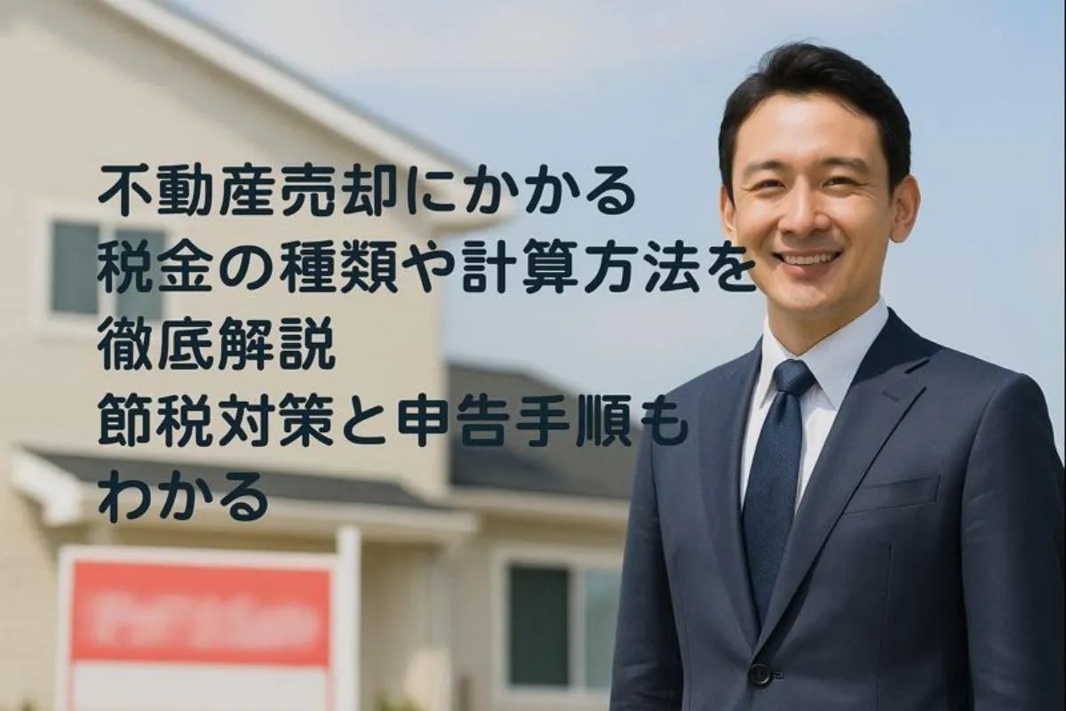 不動産売却にかかる税金の種類や計算方法を徹底解説|節税対策と申告手順もわかる