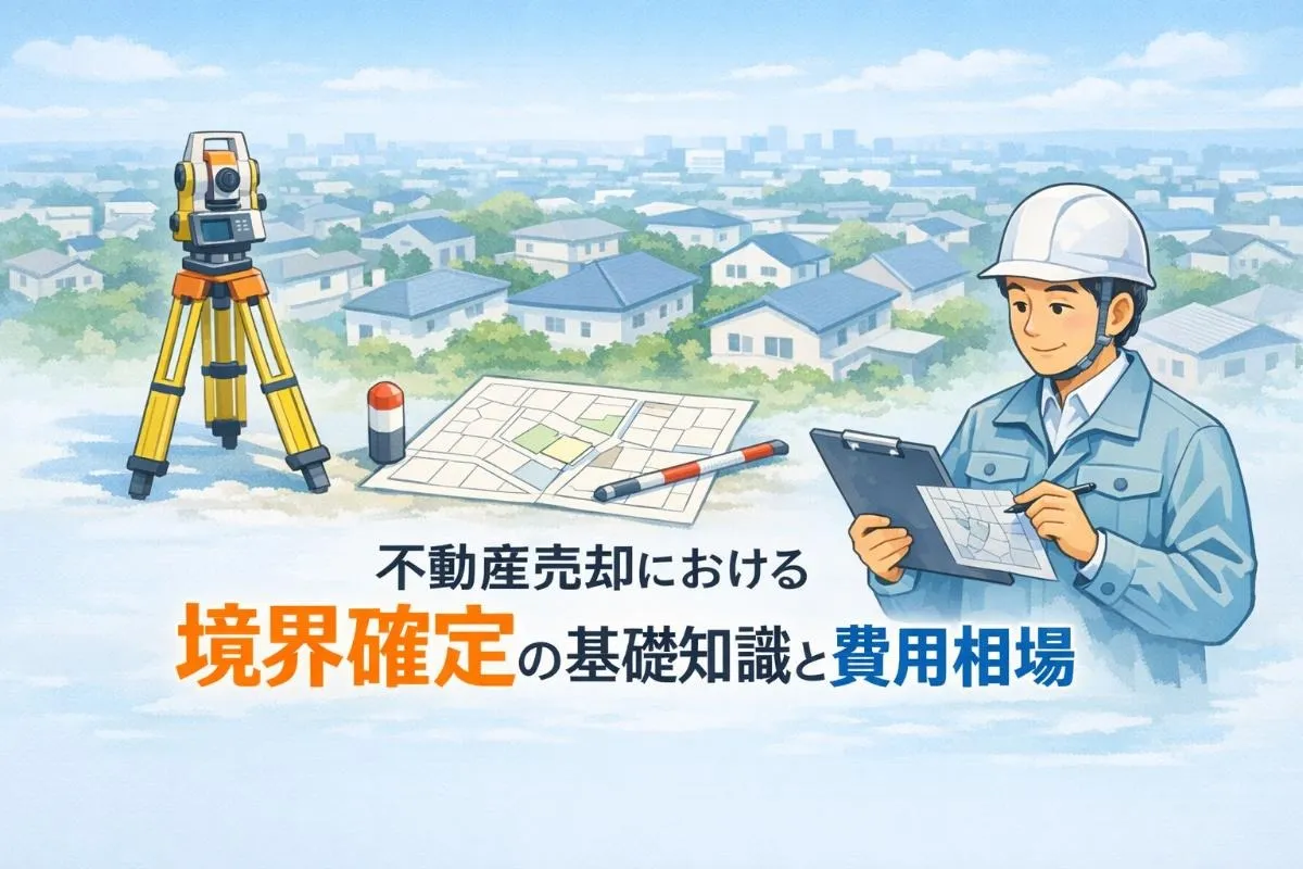 不動産売却における境界確定の基礎知識と費用相場・測量手順を徹底解説
